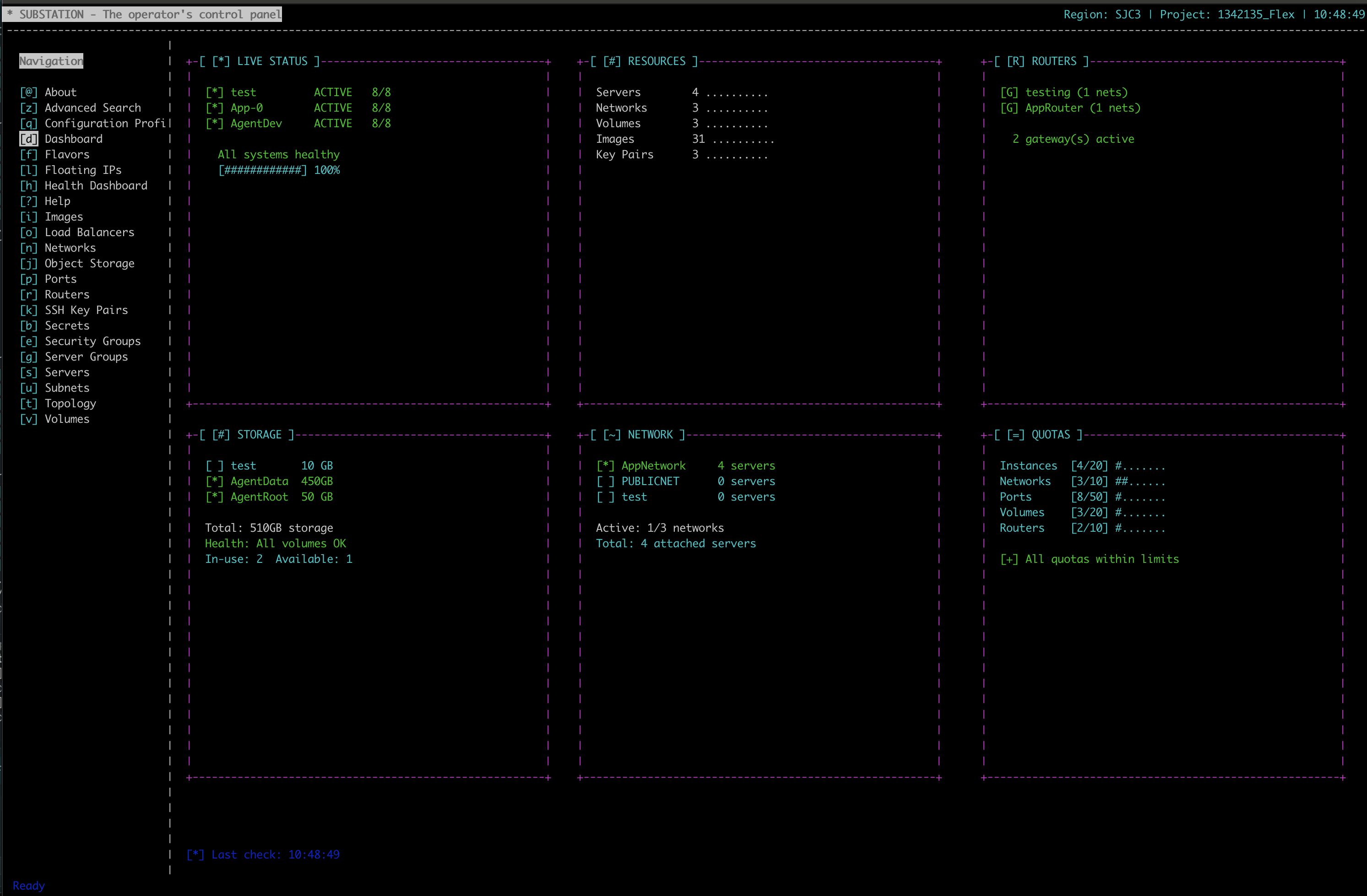 Substation Dashboard